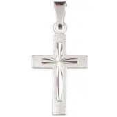 Saurum vitguld konfirmationskors 8177 00 000