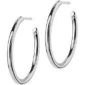 Edblad Hoops örhängen Steel Medium 105861