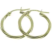None Örhänge i 14k guld 18 mm KR4-2