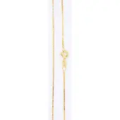None Guldkedja venezia 0.8mm 14k guld KVD015/45