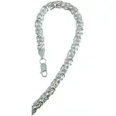 None Halsband kungslänk 925 Sterling Silver 7.3mm KING7.3/50