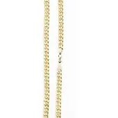 None Pansarlänk i 14K guld 6.3 mm 50 cm TLPAN170/50