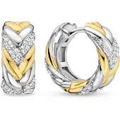 Ti sento gold-plated silver örhängen 7884ZY