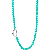 Ti sento silver turquoise signature lock halsband 3980TQ