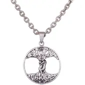 Northern Viking Jewelry Tree Of Life Lovers silver berlock NVJ-H-RS068