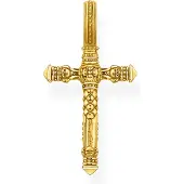 Thomas Sabo cross gold berlock PE503-413-39