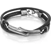 Lumoava wayfarer armband svart L53239896210