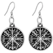 Varia Design Vegvisir örhängen