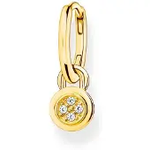 Thomas Sabo Charm Club Charmista yellow-gold plated örhänge CR720-414-39