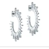 Ted Baker Sunrria silverfärgad hoops 06-TBJ3493-01-03