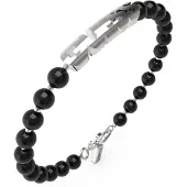 GUESS Edgy onyxarmband JUMB04059JWSTBKL