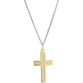 Top Gold silverkors med mattering förgyllt 52 5664 1500