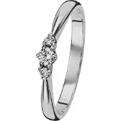 Kohinoor 033-235V-11 Vitguld Diamantring Helene 18