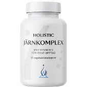 Holistic Järnkomplex (Vegan), 90 caps