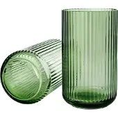 Lyngby Porcelæn Lyngbyvasen Glas Copenhagen grön 31 cm Copenhagen green