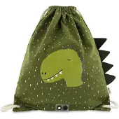 Trixie Ryggsäckar Sac de gym - MISTER DINO 2.5L flickor - Grön - One size