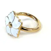 Folli Follie 3r19t009yw-52 Ring Guld 52 Man