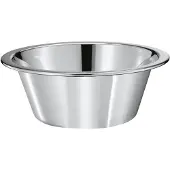 Rösle skål 11,8 liter 40 x 40 x 16,5 cm rostfritt stål silver