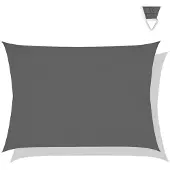 Vonroc Solsegel Rektangel – Premium – 400x300cm | Grå