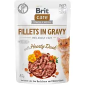 Brit Care Filéer i In gravy Hearty Duck 24 x 85 g