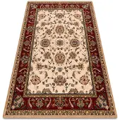 Rugsx Ullmatta POLONIA TARI lätt rubin 170x235 cm