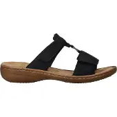Rieker Pantolette 'Eagle' svart