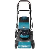 Makita LM001GT202 sladdlös gräsklippare 40Vmax XGT 48 cm 2x5,0Ah DC40RC BL-motor självgående 4-i-1