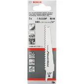 Bosch Accesorios 2608657723 Tigersågblad S 511 DF, 100 x 19 x 0,9 mm, 5-pack Sågblad, längd 100 mm 5 st