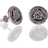 Northern Viking Jewelry Runa Valknut örhängen NVJKK042