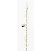 None Hjärtarmband i 14K guld 18 cm PAPUSY/18