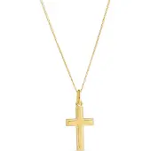 Top Gold silver kors guldpläterad 5256661500