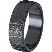 Kohinoor Duetto Black Ice 7 mm zirconiumring 006-815-230