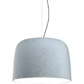Marset Pendellampa Djembé 42.28, dimbar, Blå, Vardagsrum / matsal, Syntetmaterial, Design
