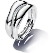 Pandora Essence Organically Shaped Sterling silver silverring 193264C00-60
