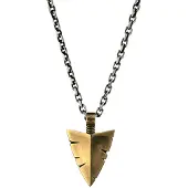 Lempikoru Hunter stort patinerat bronshalsband 22 507 00 550