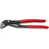 Knipex 87 21 250 SB Cobra Quickset vattenpumpstänger med PVC-grepp, 250 mm, 50 mm käftkapacitet