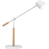 Unilux Vicky bordslampa vit/trä