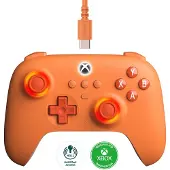 8Bitdo Ultimate C - Spelkontroll - kabelansluten - orange - för Microsoft Xbox One, Microsoft Xbox Series S, Microsoft Xbox Series X, PC