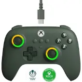 8Bitdo Ultimate C - Spelkontroll - kabelansluten - mörkgrön - för Microsoft Xbox One, Microsoft Xbox Series S, Microsoft Xbox Series X, PC
