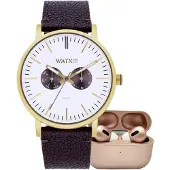 Watx Klocka WATXANDCO RELOJ8_44. Kwarcowy, Biały Kolor. Mężczyzna.