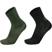 Beretta Short Shooting Socks (Färg: Svart & Grön, Storlek: XL)