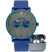 Watx Klocka WATXANDCO RELOJ7_44. Kvarts, Färg grå. Man. gray