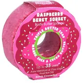 Bomb Cosmetics Raspberry Beret Sorbet Body Buffer Sponge