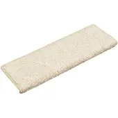 vidaXL Trappmattor 15 st 65x21x4 cm vita rektangulära kanter