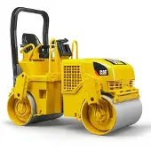 Bruder Spielwaren Burder CAT Tandem-vibrationsvält