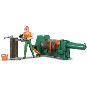 BRUDER bworld Forestry-set leksak