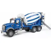 BRUDER Cement Mixer Mack Granite 02814 Lastbil
