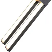 QAZQA Modern utomhusvägglampa svart inkl LED 2-ljus IP54 - Jamal