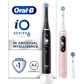 Oral-B iO Series 6 Duo Pack - Black Lava + Pink Sand 2 pcs