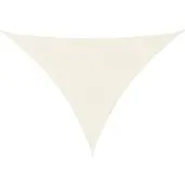 vidaXL Solsegel gräddvit 7x5x5 m 100% polyesteroxford